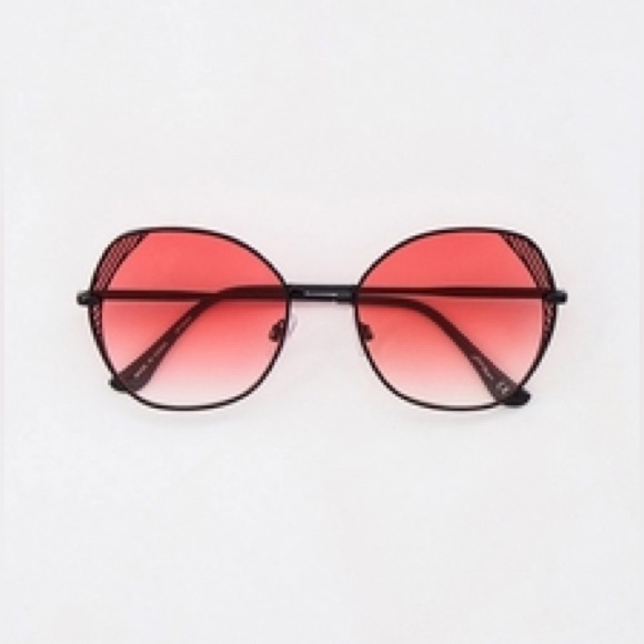 Jeepers Peepers Accessories - Jeepers Peepers Oversized Hex Frame Sunglasses